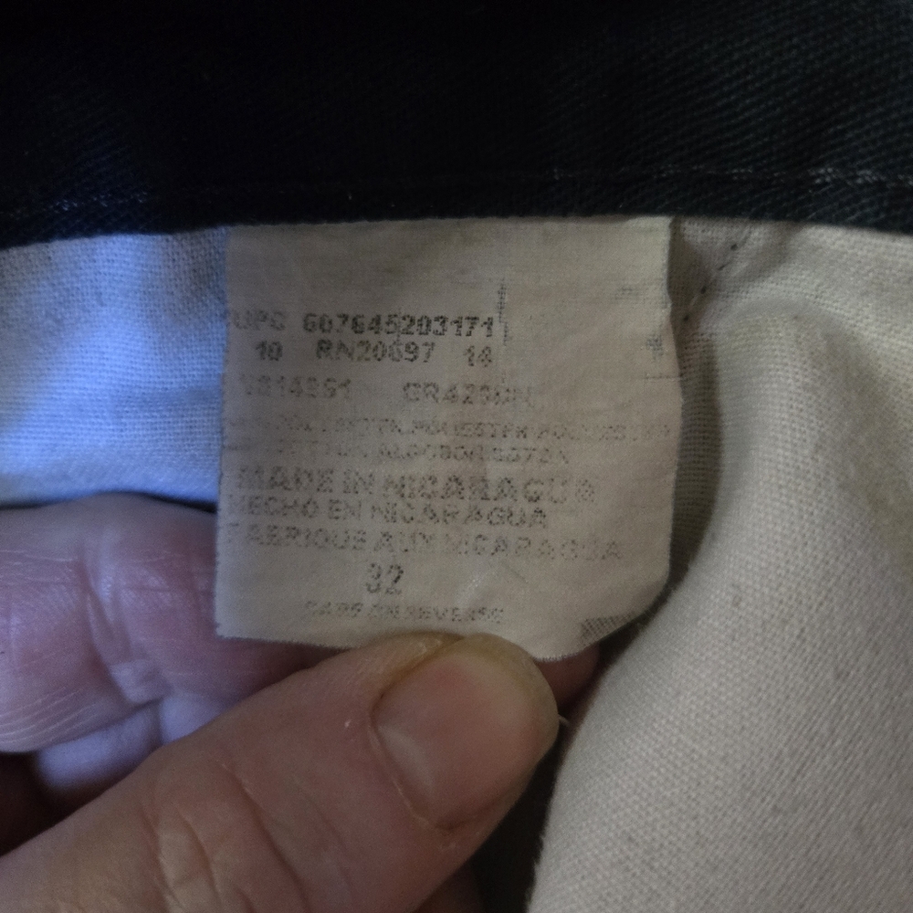 Dickies navy blue long style work shorts sz32 - Picture 6 of 6